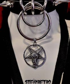 baphomet pagan choker
