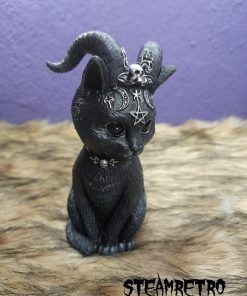 black cat figure / figura gato negro