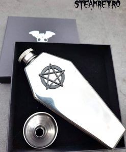 pentagram flask / petaca pentagrama