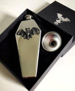 bat flask / petaca ataud murcielago