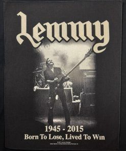 lemmy motorhead backpatch / parche espalda
