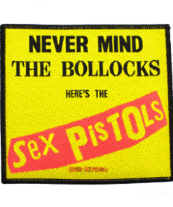 Nevermind the Bollocks patch Sex pistols