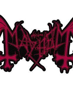 Mayhem Standard Patch: Logo Cut Out