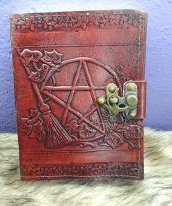 Leather Pentagram Notebook