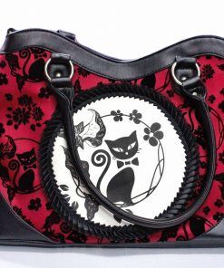 Bolso estampado gatos