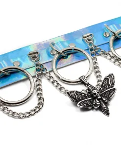 Blue hologram Gothic Choker - Cyberpunk Choker