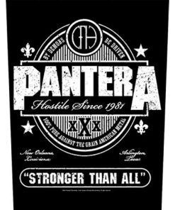 Pantera Back Patch: Stronger Than All
