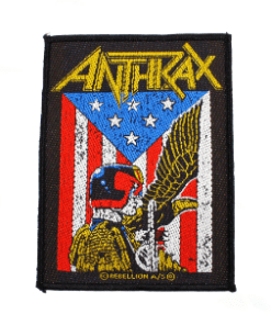 Anthrax Judge Dredd patch
