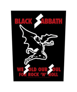 Black Sabbath Back Patch - We Sold Our Souls