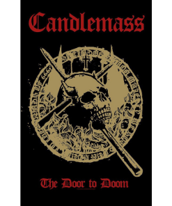 Candlemass Textile Poster - The Door To Doom flag