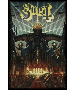 Ghost Textile Poster - Meliora - Ghost Flag