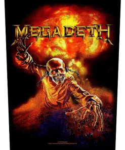 Megadeth Nuclear Back Patch