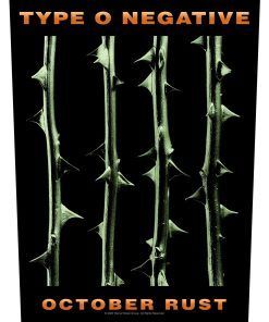 TYPE O NEGATIVE BACK PATCH OCTOBER RUST