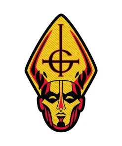 Ghost Papa head Patch