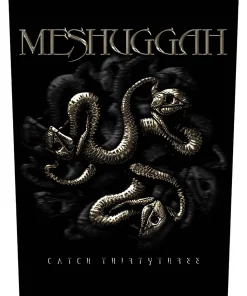 Meshuggah back patch - Meshuggah catch 33