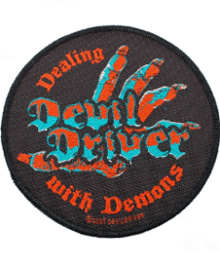Devil Driver round patch - Dealing With Demons