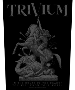 Trivium back patch 'In The Court Of The Dragon'