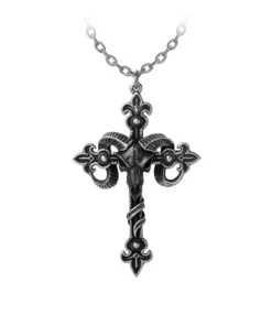 Devil on the cross necklace