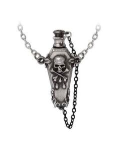 poison bottle necklace
