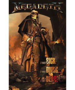 Megadeth Textile Poster The Sick, The Dying And The Dead