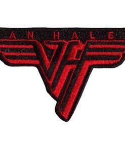Van Halen Woven Patch Classic Red Logo