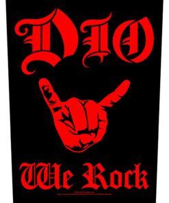 Dio back patch We rock