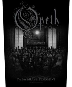 Opeth Back Patch The Last Will And Testament